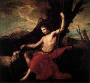 Jose de Ribera St John the Baptist in the Desert oil painting